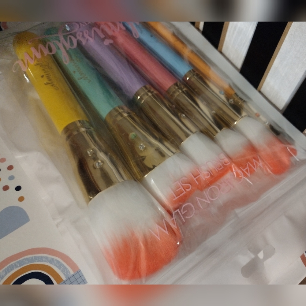 SlMissglam Macaron Glam Brush Set - Picture 8 of 12